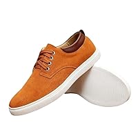 Men's Casual Suede Shoes Fashion Cowhide Sneakers
