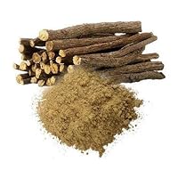 Pmw - Mulethi - Licorice - Athimaduram - Yasthimadhu - Sweet Stick Root Powder - 300 G - Loose Packed