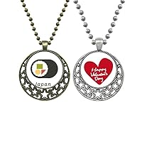 Traditional Japanese Local Maki Sushi Pendant Necklace Mens Womens Valentine Chain