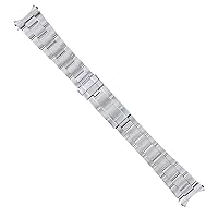 Ewatchparts OYSTER WATCH BRACELET BAND COMPATIBLE WITH ROLEX GMT 1675,1665,1680,16750 FAT SPRING BAR F/L