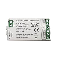 Zigbee 3.0 WiFi 2.4GHz C04Z LED Controller Support 5 pin (+V R G B W) RGBW Color PWM LED Strip String Bulb Compatible with Home-kit Gateway DC5V/DC12V/DC24V