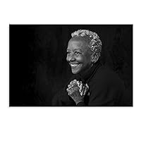HYDIXNC Famous African American Poet Nikki Giovanni Vintage Portrait Art Poster (3) Canvas Poster Bedroom Decor Office Room Decor Gift Unframe-style 24x16inch(60x40cm)