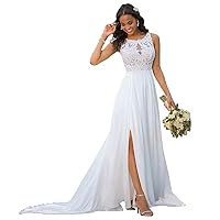 Wedding Dresses lace up Sleeveless Tulle Backless Bride Ball Gown Evening White Dress