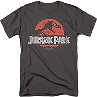 Jurassic Park - Faded Logo T-Shirt Size 4XL