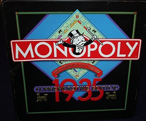 Parker Brothers Monopoly 1935 Commemorative Edition Board Game