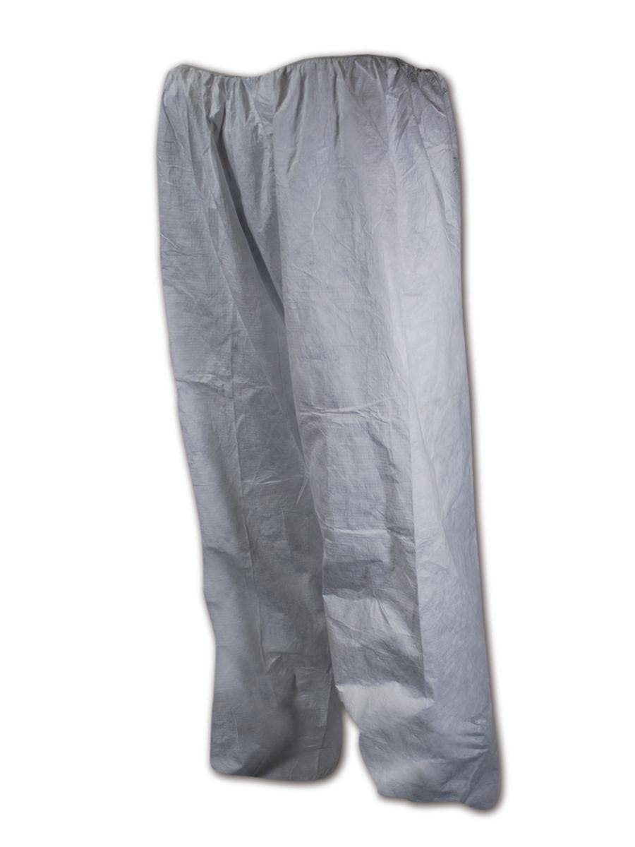 Dupont Tyvek Disposable Pants with Elastic Waist, Open Ankles, XL, White (Case of 50)