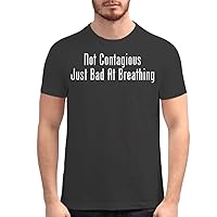 Not Contagious Just Bad at Breathing - Men's Soft Graphic T-Shirt