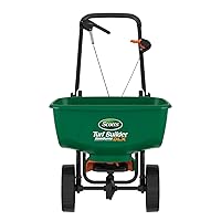 Turf Builder EdgeGuard DLX Broadcast Spreader for Seed, Fertilizer, Salt, Ice Melt, Holds up to 15,000 sq.ft. Product