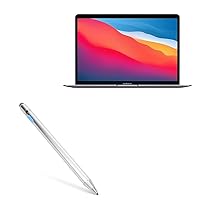 BoxWave Stylus Pen Compatible with Apple MacBook Air (M1 2020) (Stylus Pen AccuPoint Active Stylus, Electronic Stylus with Ultra Fine Tip - Metallic Silver