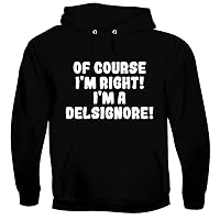 Of Course I'm Right! I'm A Delsignore! - Men's Soft & Comfortable Hoodie Sweatshirt