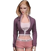 HiPlay 1/6 Scale Female Figure Doll Clothes: Exercise Yoga Set for 12-inch Collectible Action Figure SA026 (B)