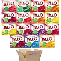 Gelatin Variety Pack, 15 Different Flavors, 3 Ounce, 1 Box per Flavor