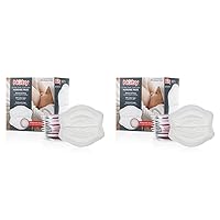 Nuby Stay-Dry Disposable 60 Piece Breast Pads, Honeycomb, Ultra-Thin (Pack of 2)