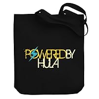 Powered by Hula Lightning Canvas Tote Bag 10.5
