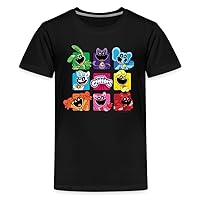 Poppy Playtime - Smiling Critters Grid T-Shirt (Kids)