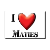 Maties Magnetic Fridge Magnet Names Gift Idea Joke Birthday Graduation Birth Valentine's Day