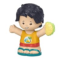 Replacement Part for Fisher-Price Little People Serve It Up Food Truck Playset - GTT73 ~ Replacement Boy Figure Holding a Taco ~ Black Hair