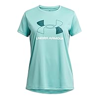 Under Armour Girls' Tech Big Logo Twist Short Sleeve T Shirt