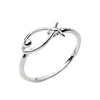 925 Silver Minimalism Simple Ring for Women Animal Free Size Ring Jewelry Accessories