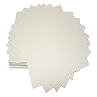 50 11x14 UNCUT mat matboard Cream Color