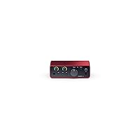 Focusrite Scarlett Solo 4th Gen USB Audio Interface, for the Guitarist, Vocalist, or Producer — High-Fidelity, Studio Quality Recording, and All the Software You Need to Record