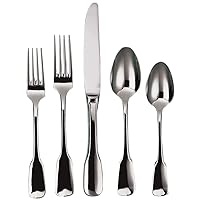 Ginkgo International Alsace 20-Piece Stainless Steel Flatware Place Setting, Service for 4