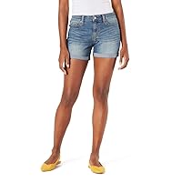 Signature by Levi Strauss & Co. Gold Women's Mid-Rise Shorts (Available in Plus Size)