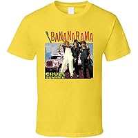 Qanipu Bananarama Retro Cruel Summer Music Band T Shirt