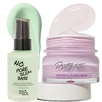 TOUCH IN SOL Redness Correcting Base Primer + Pretty Filter Waterful Glow Cream