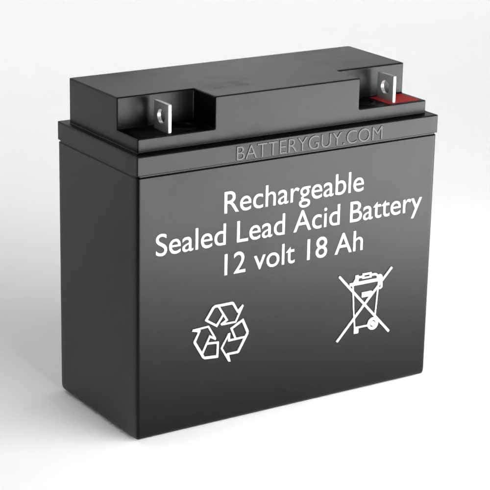12v 18Ah Rechargeable Sealed Lead Acid High Rate Battery - BGH-12180NB