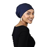 Hats Scarves & More Bamboo Slouchy Beanie for Women Chemo Headwear Moisture Wicking Cancer Turban Head Wrap Snood