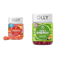 OLLY Probiotic + Prebiotic Gummy Daily Energy Gummy