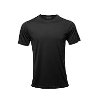 SHEEP RUN Men's Merino Wool Lightweight Hiking Running Workout Breathable Base Layer T Shirt