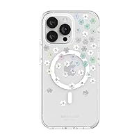 Kate Spade New York Defensive Hardshell Case Compatible with MagSafe for Apple iPhone 14 Pro Max - Scattered Flowers [KSIPH-241-SFIRC]