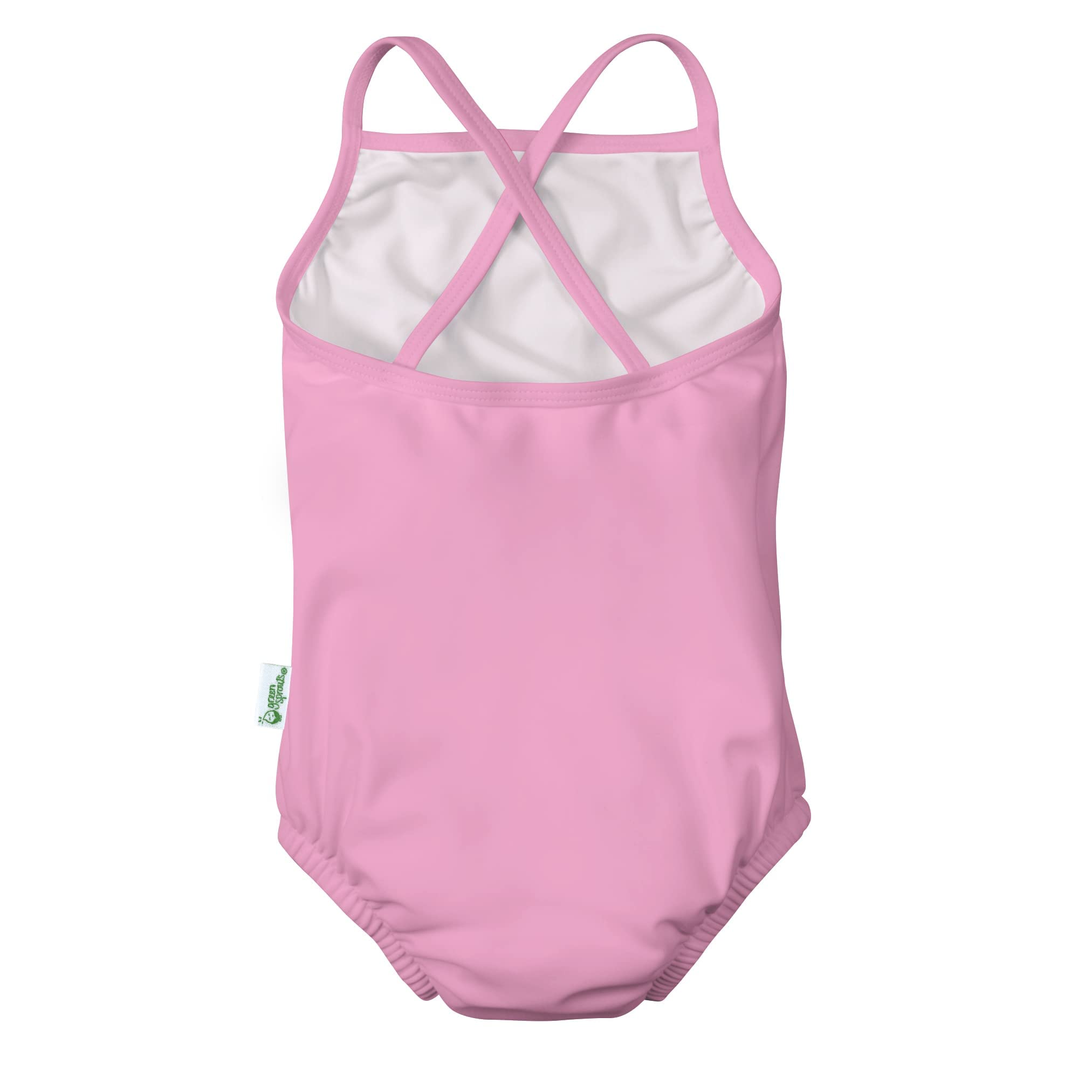 i play. by Green Sprouts One-Piece Swimsuit with Built in Reusable Swim Diaper | Helps Provide Secure Protection for Babies & Swimmers