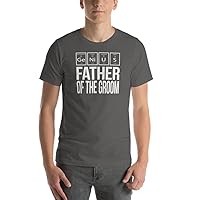 Father of The Groom - Wedding Shirt - T-Shirt for Bridal Party and Guests - Idea for Reception and Shower Gift Bag Favors