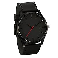 Watches men's wrist watch quartz watch men's watch quartz watch sports watch outdoor watch for men 2022 men fashion military watches luxury fashion leather strap analogue quartz round wrist business men's watch