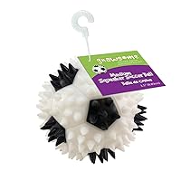 Gnawsome 3.5” Squeaker Soccer Ball Dog Toy - Medium, Promotes Dental and Gum Health for Your Pet, Colors Will Vary, All Breed Sizes