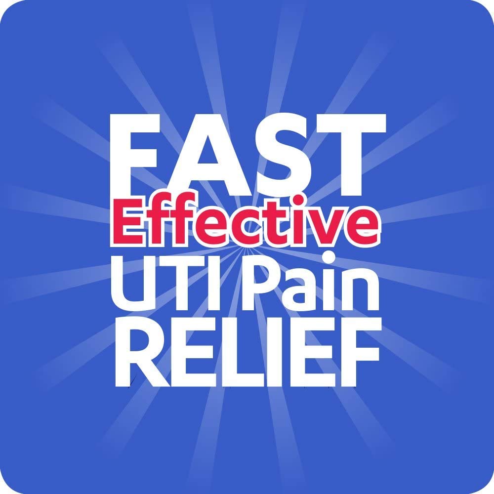 AZO Urinary Pain Relief Maximum Strength | Fast relief of UTI Pain, Burning & Urgency | Targets Source of Pain | #1 Most Trusted Brand | 24 Tablets
