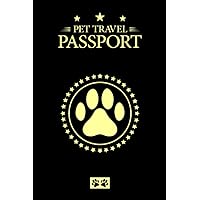 Pet Passport & Medical Record, for Pet Health and Travel Size 4
