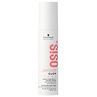 OSiS+ Glow Anti-Frizz Shine Serum 1.69 oz |Lightweight, Non-Greasy Formula | Heat Protection, Frizz Control, and Humidity Protection | For All Hair Types