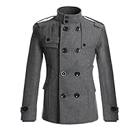 Men's Classic Trench Coat for Winter Style and Comfortable