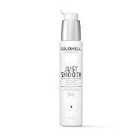 Goldwell Dualsenses Just Smooth Taming Anti-Frizz & Humidity Control 6 Effects Serum, Paraben Free, Floral, 100ml