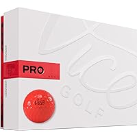 Pro Golf Balls (Neon Red)