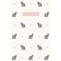 British Shorthair Cat Notebook: Cute Aesthetic Lined Journal for Shorthair Cat Lovers | Pink Cover