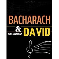 Bacharach & David Piano Sheet Music: Selection of 19 Piano Solo Songs