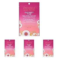 Pacifica Disobey Time Facial Mask - Rose and Peptide 1 Pc (Pack of 4)