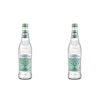 Fever Tree Elderflower Tonic - Premium Quality Mixer - Refreshing Beverage for Cocktails & Mocktails. Naturally Sourced Ingredients, No Artificial Sweeteners or Colors - 500 ML Bottles - Pack of 2