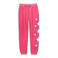 Splendid Girls' Supersoft Glitter Stars Jogger Sweatpant