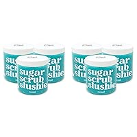 Primal Elements Sugar Scrub Slushie, Hydrate, Exfoliate, & Moisturizing Scrub for Hands, Body, and Face, Gifts for Her (10 oz each) – Mermaid (Pack of 6)